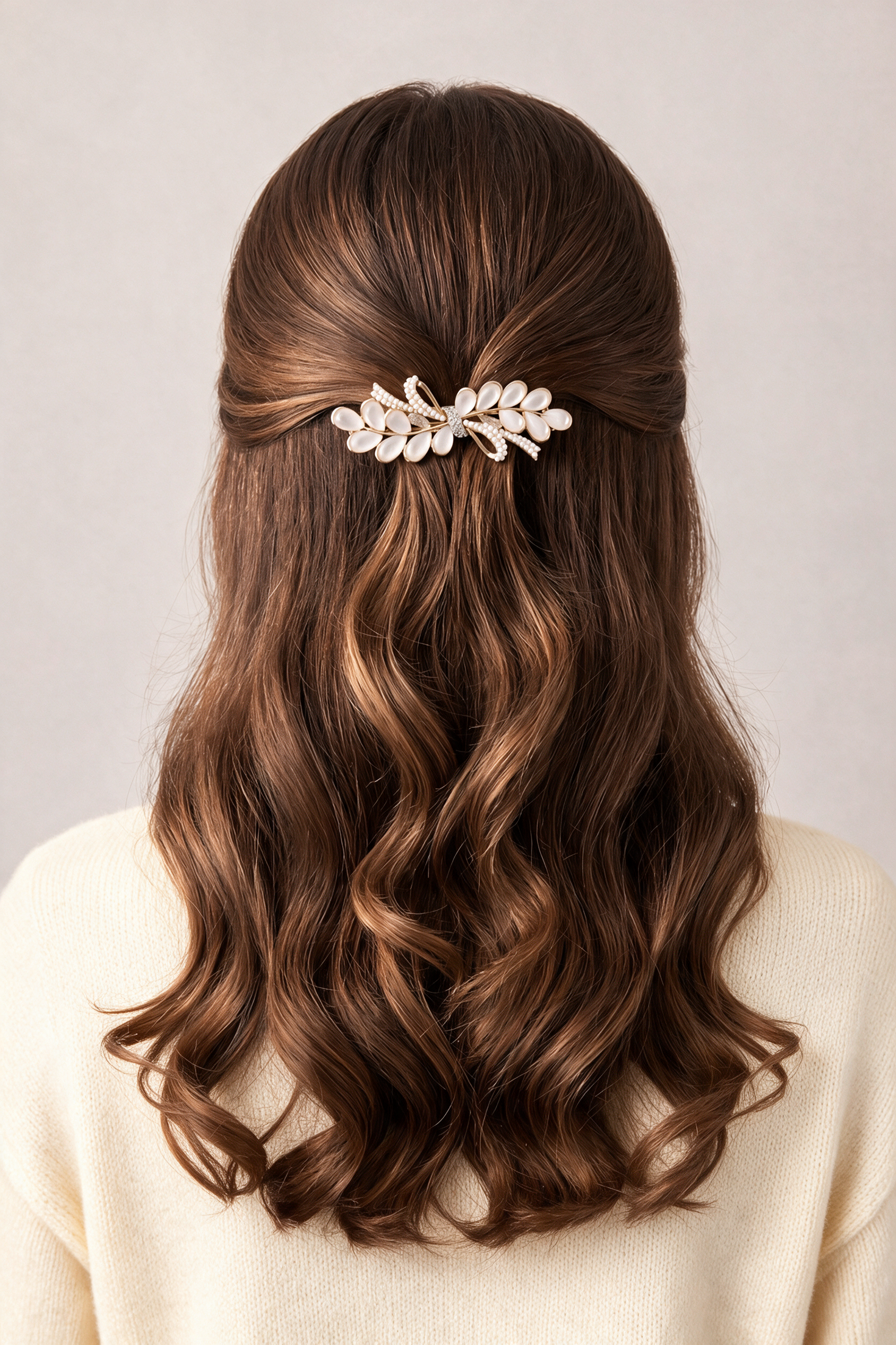 Laurel Bow Barrette