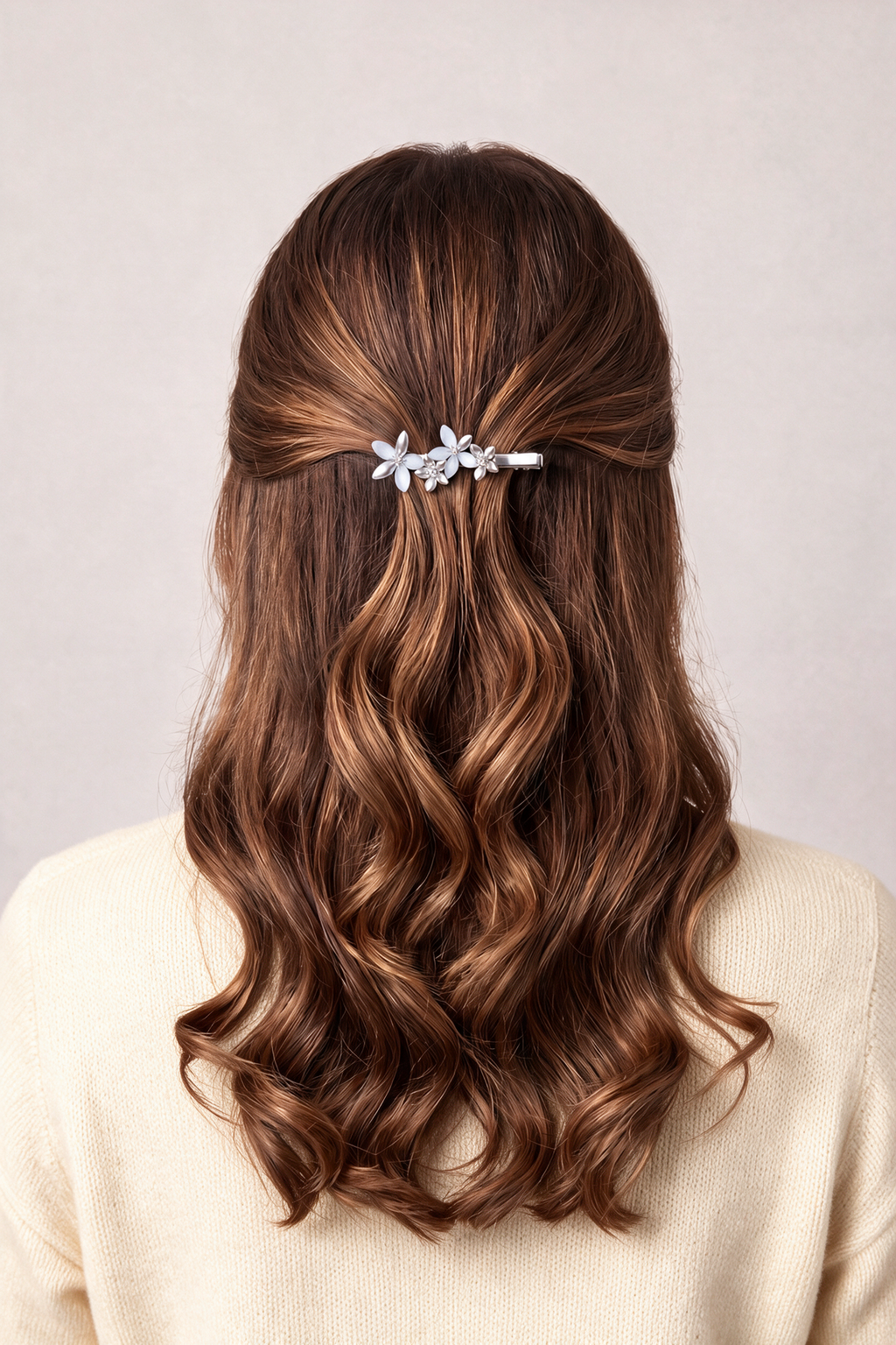 Aegean Petal Barrette